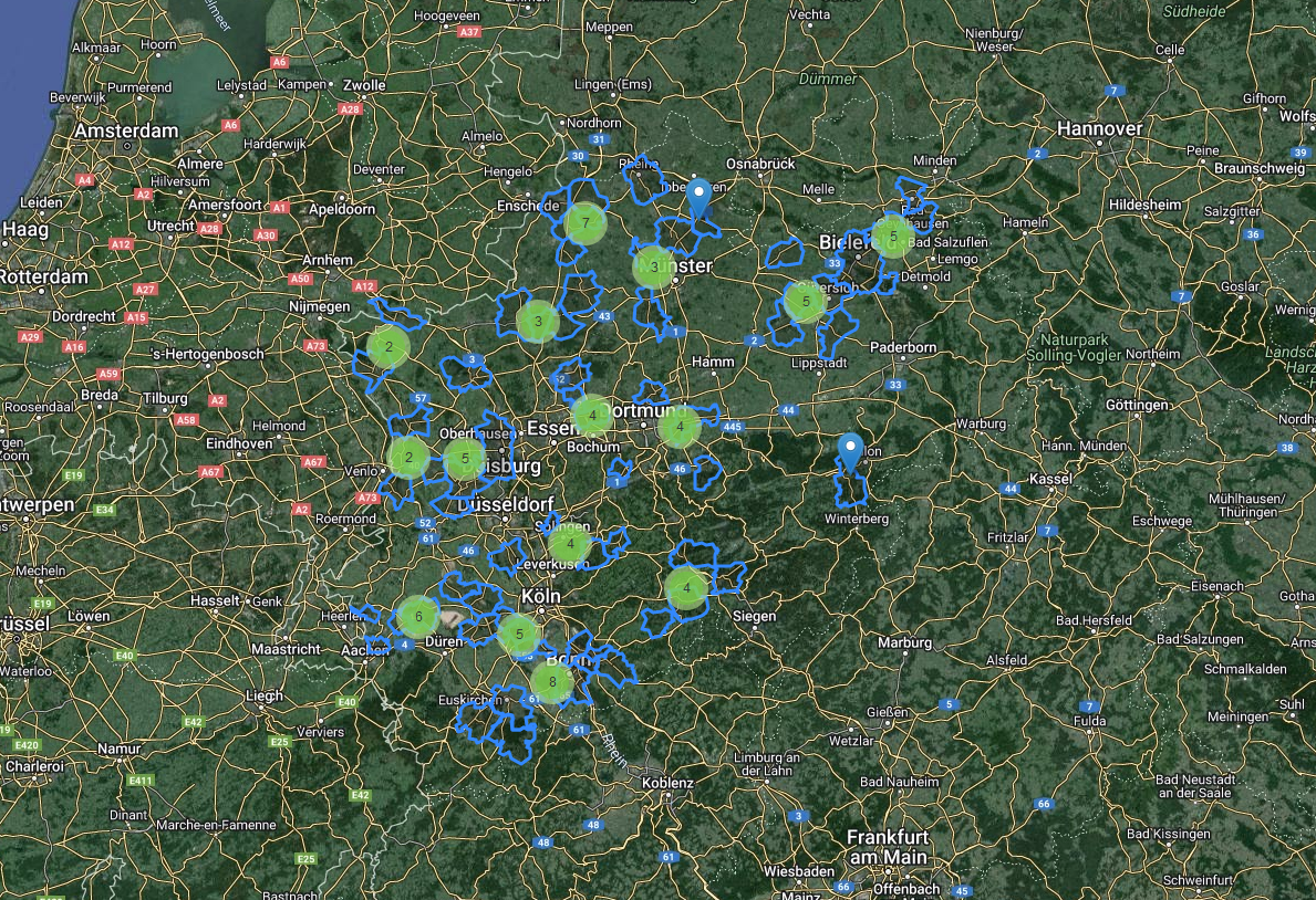 Business Location Explorer - Ergebnisse Fläche neu