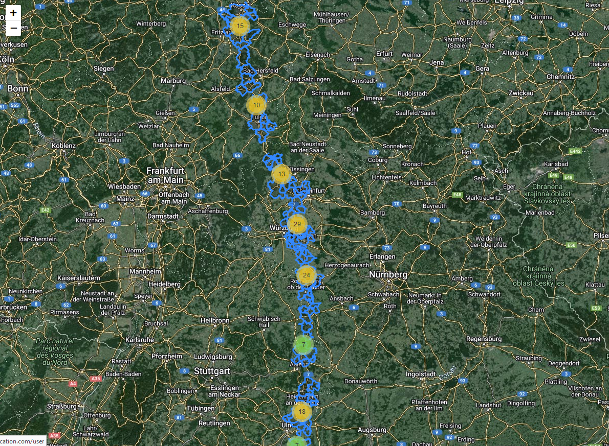 Gewerbegrundstücke entlang einer bestimmten Autobahn finden