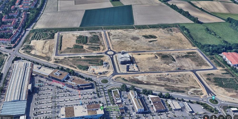 Commercial and logistics park eastern of Munich