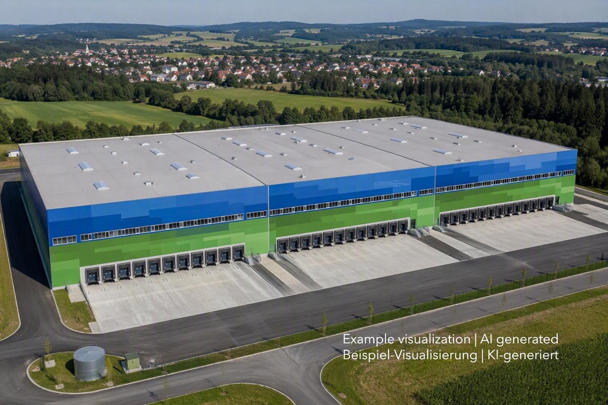 Logistikimmobilie östlich von Heilbronn, Warehouse eastern of Heilbronn