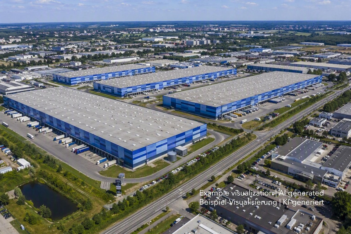 Logistikpark bei Bad Kreuznach, Logistics park near Bad Kreuznach