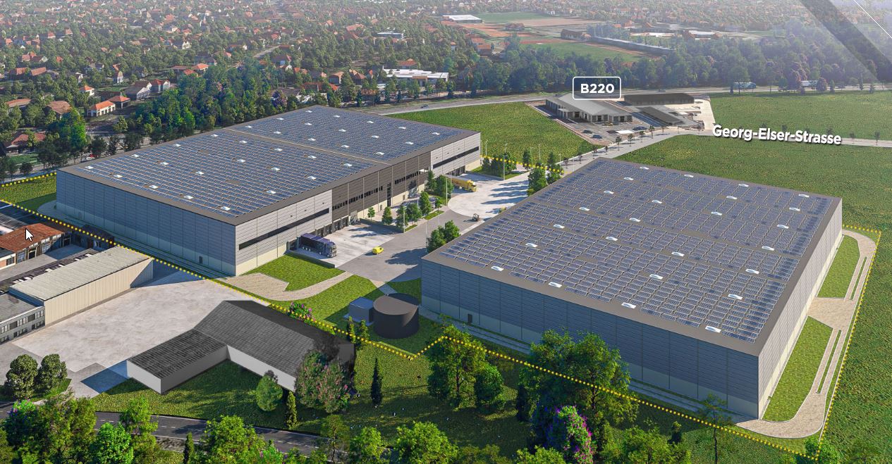 Logistikhallen in Emmerich am Rhein