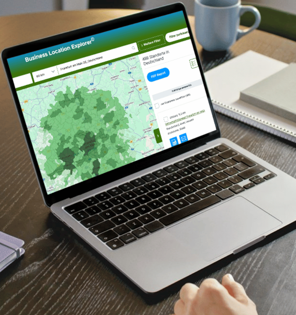 Standortanalyse-Tool Business Location Explorer Berater