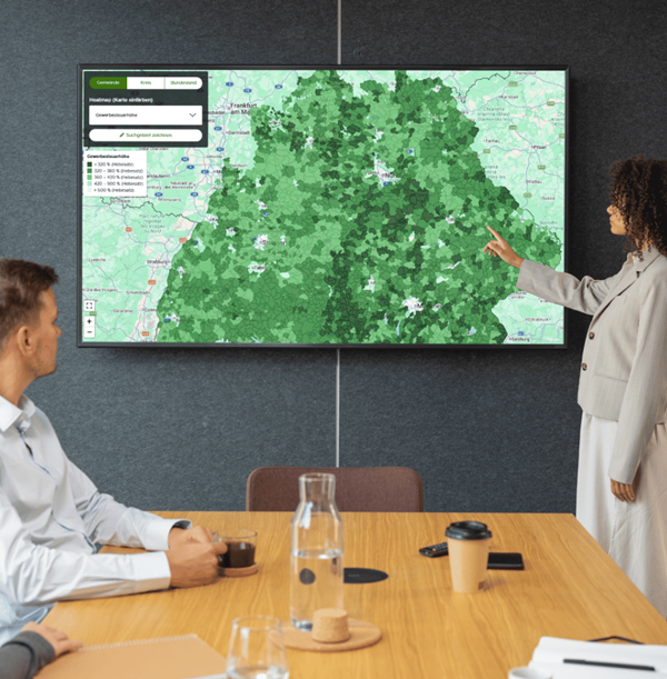 Standortanalyse-Tool Business Location Explorer Unternehmen