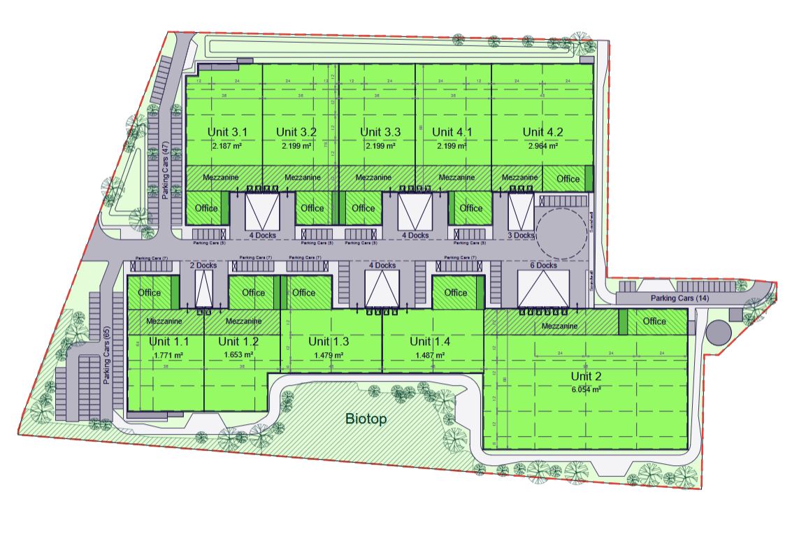 Warehouse Hamburg Wedel Floor Plan