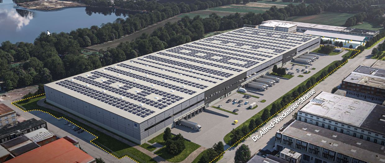 Warehouse in Bad Schönborn. Germany