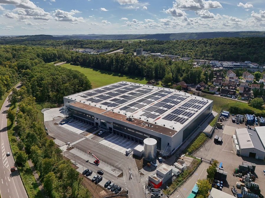 Warehouse southwest of Stuttgart, Germany