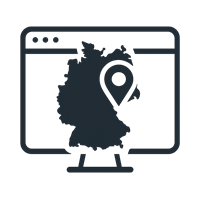 Location analysis web-tool Germany - icon