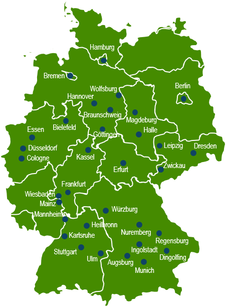 Rent warehouse in Germany | Important Logistics Regions