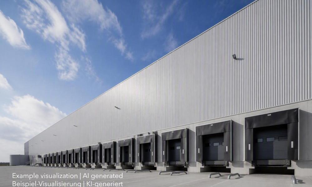 Logistikimmobilie nahe Frankfurt, Warehouse close to Frankfurt a. Main