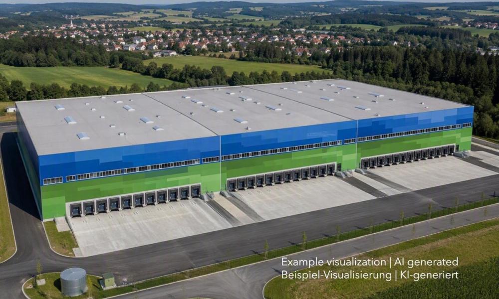 Logistikimmobilie östlich von Heilbronn, Warehouse eastern of Heilbronn