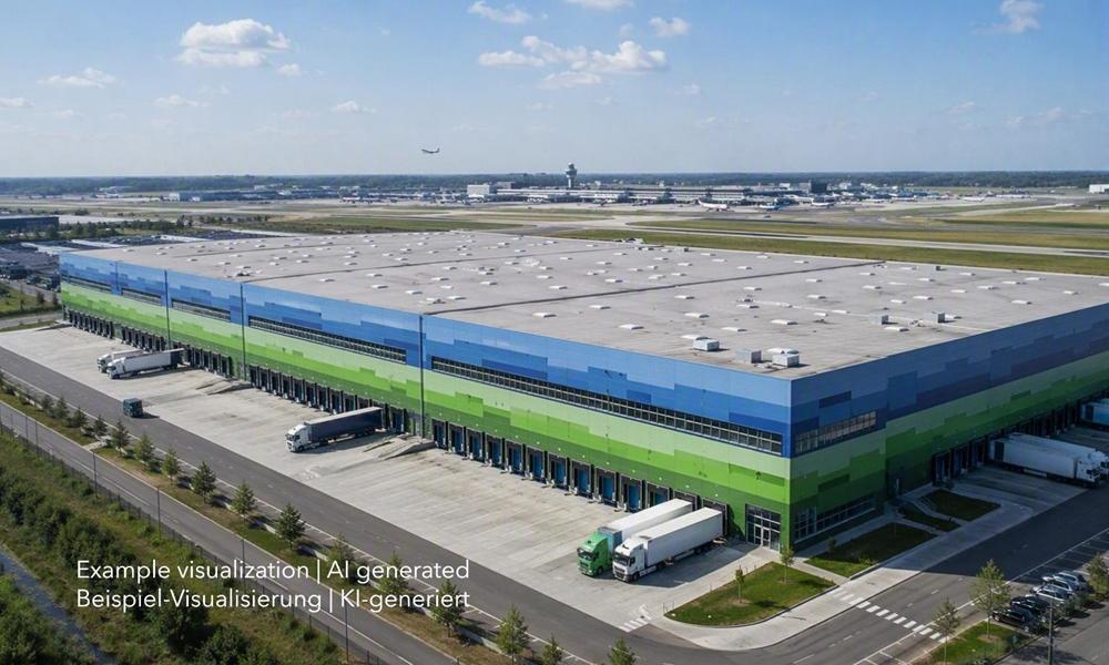Logistikimmobilie am Frankfurter Flughafen, Logistics space at Airport Frankfurt