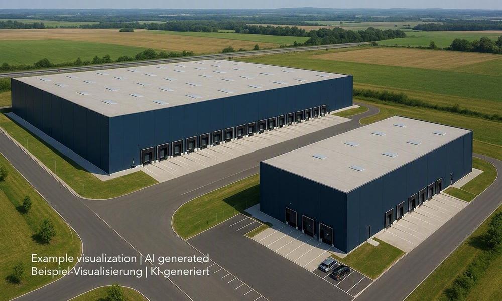 Logistikimmobilie in Lübeck, warehouse in Lübeck