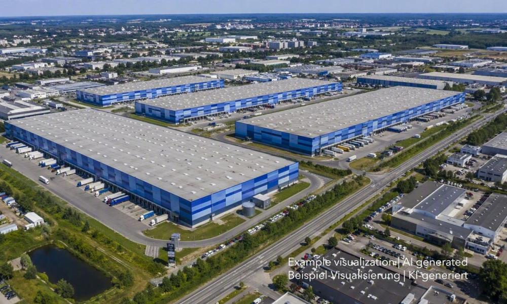 Logistikpark bei Bad Kreuznach, Logistics park near Bad Kreuznach