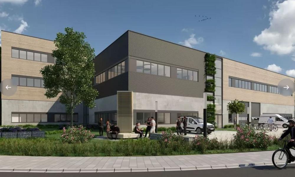 Lagerhalle östlich von München