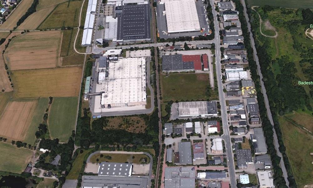 Lagerhalle nördlich von Hamburg