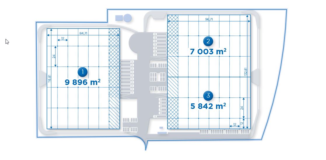 Logistikhallen in Emmerich am Rhein
