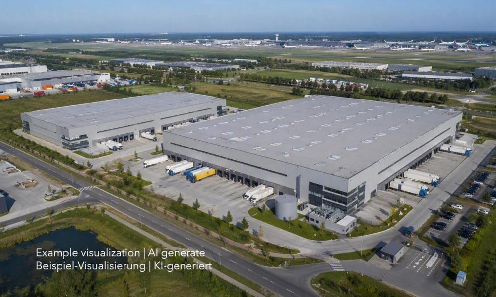 Logistikfläche im Norden von Hannover, Logistics space near Hanover Airport