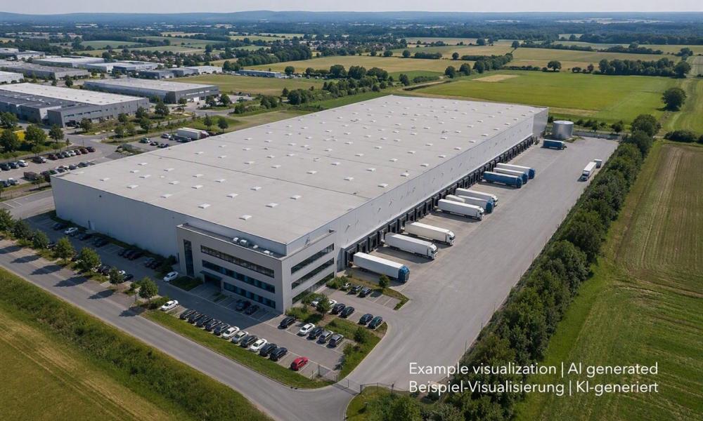 Logistikimmobilie in Hannover-Ost, Warehouse in Hanover-East