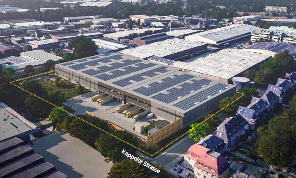 Logistikimmobilie in Düsseldorf, Warehouse in Düsseldorf