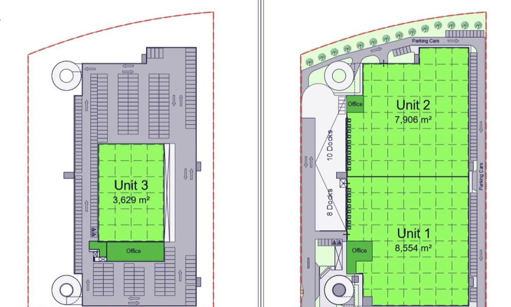 Logistikimmobilie in Hamburg Zentrum