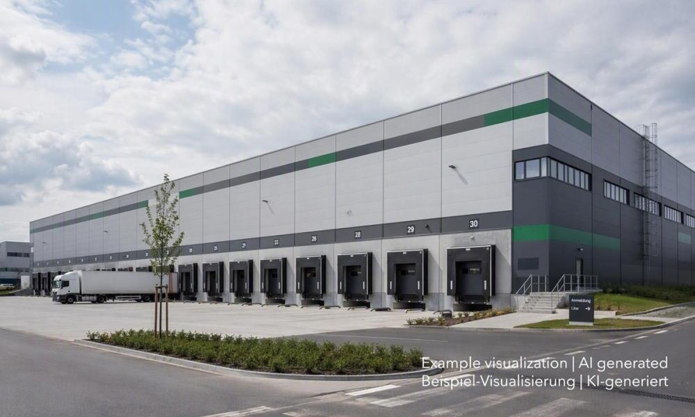 Logistikimmobilie in München, Warehouse in Munich (Germany)
