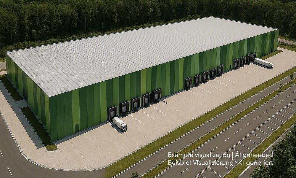 Logistikimmobilie südlich von Dortmund
