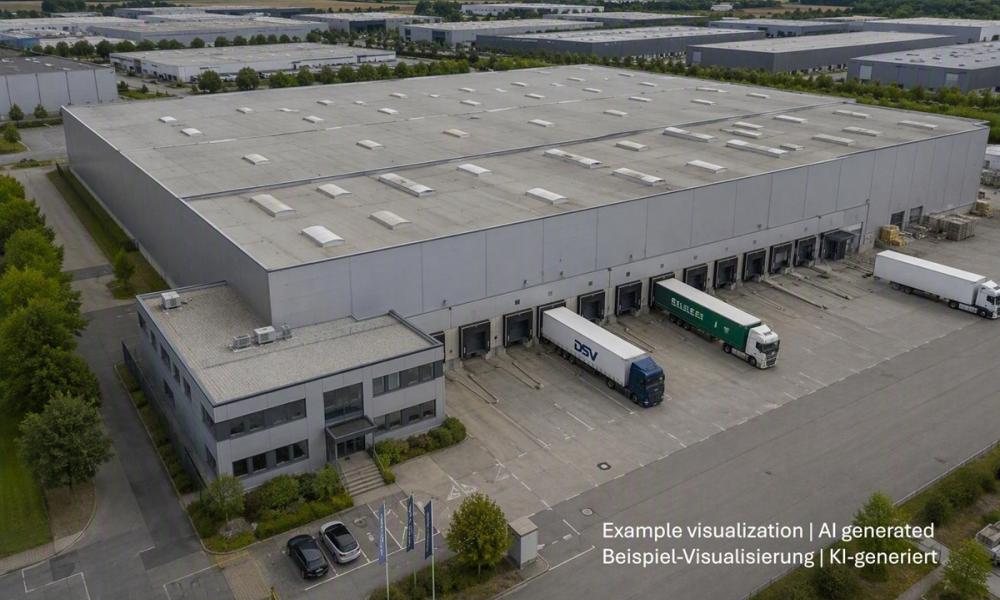 Logistikimmobilie in Heilbronn, Warehouse in Heilbronn