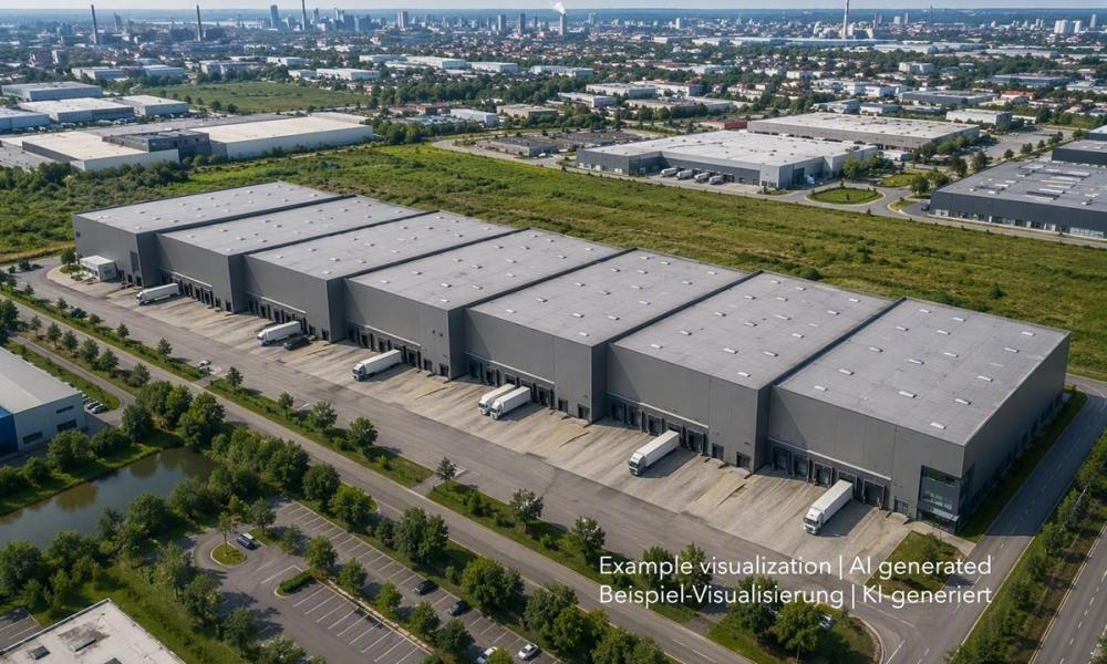 Logistikimmobilie in Duisburg Süd, Warehouse in Duisburg South