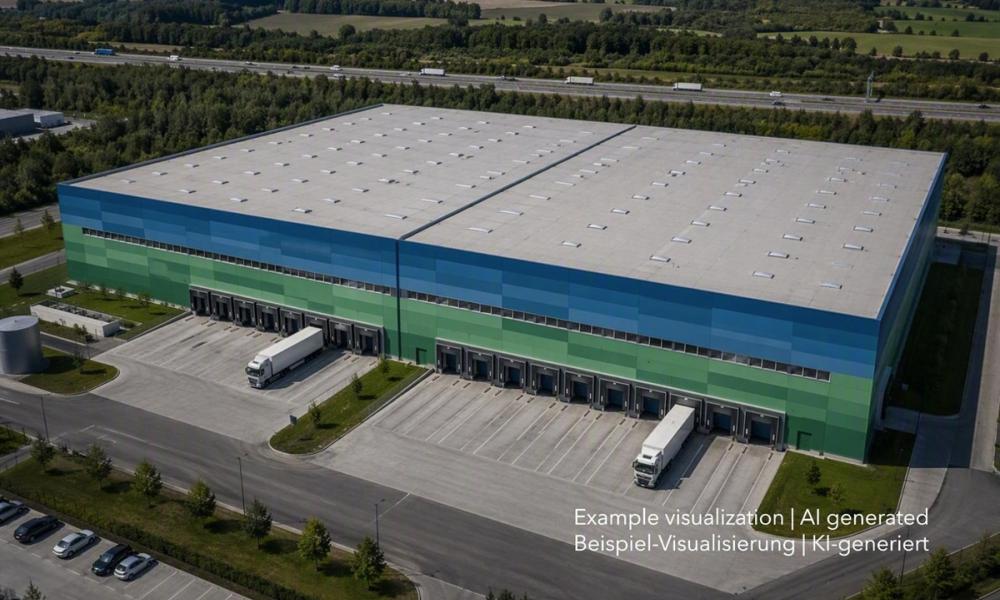 Logistikimmobilie nördlich von Ingolstadt, Warehouse northern of Ingolstadt