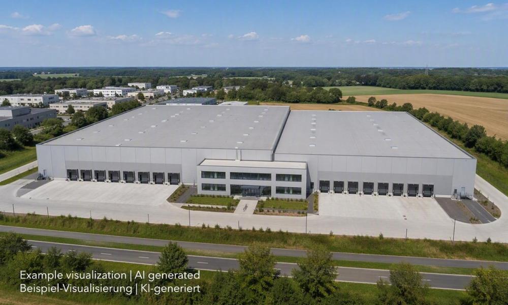 Logistikimmobilien nahe Nürnberg, Warehouse near Nuremberg