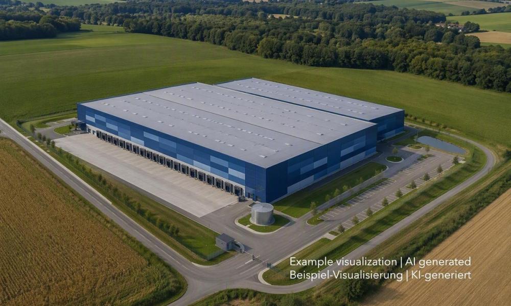 Logistikfläche zwischen Hamburg und Hannover, Logistics space between Hamburg and Hanover