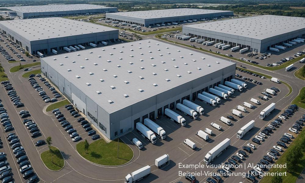 Logistikimmobilie, Warehouse Hamburg - Lübeck