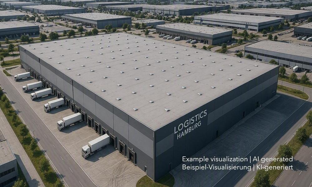 Logistikzentrum nahe Hamburg, Logistics center near Hamburg