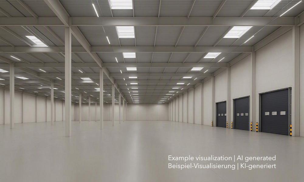 Lagerhalle in Bremen-Ost, Warehouse in Bremen-East