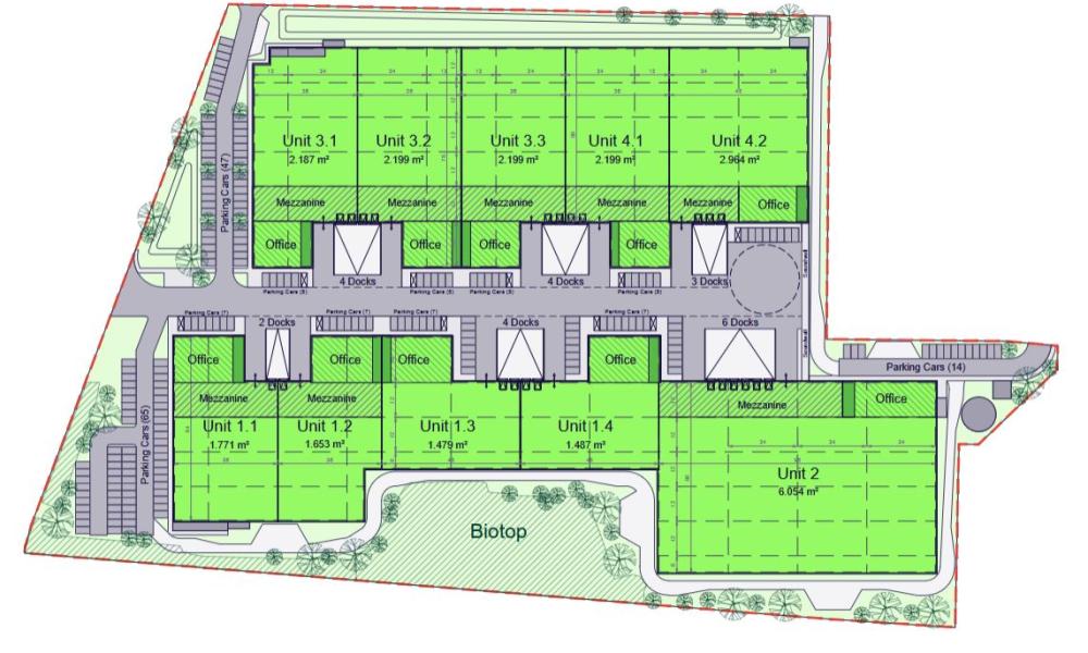 Warehouse Hamburg Wedel Floor Plan