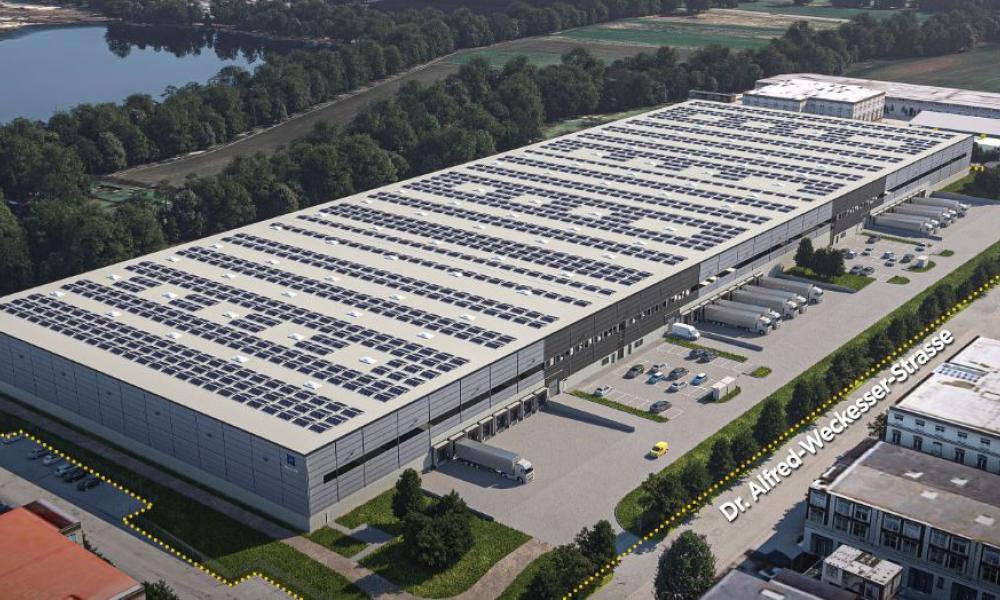 Warehouse in Bad Schönborn. Germany