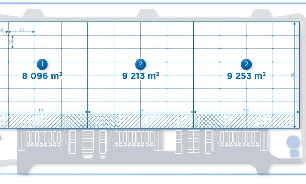 Warehouse in Bad Schönborn. Germany