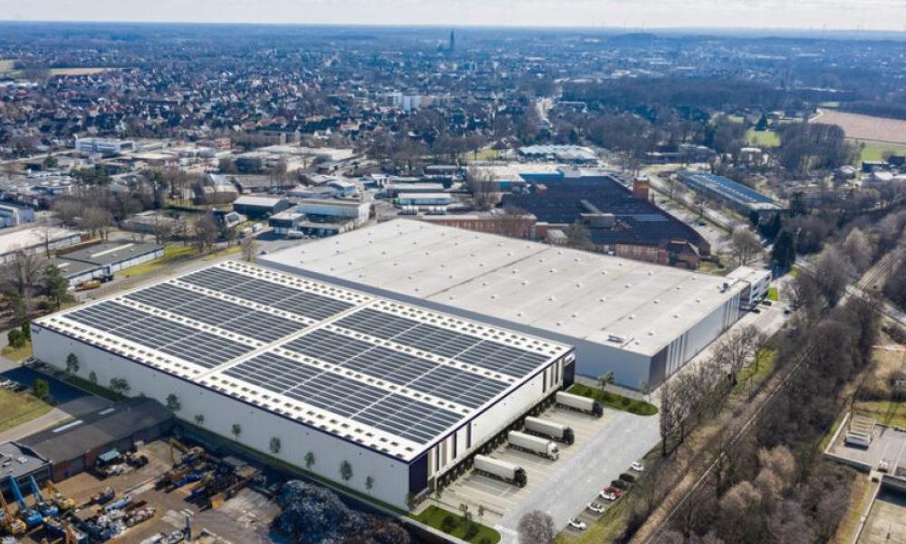 Warehouse in Rheine near to the Netherlands