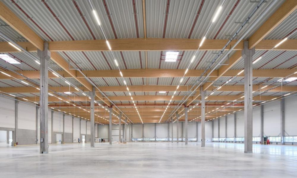 Warehouse southwest of Stuttgart, Germany Inside