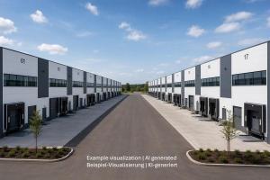 Logistikfläche westlich von Köln / Logistics property western of Cologne