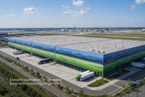 Logistikimmobilie am Frankfurter Flughafen, Logistics space at Airport Frankfurt