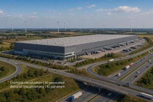 Großes Logistikzentrum im Berliner Norden, Large logistics center in northern Berlin