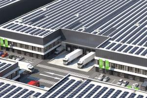 Industrial and logistics property southern of Hamburg