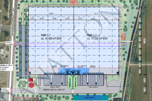 Lagerhalle in Bad Hersfeld_Lageplan
