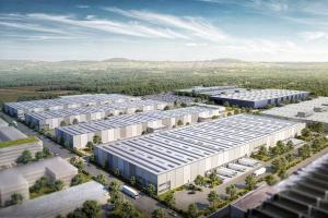 Logistics and industrial park near Heidelberg