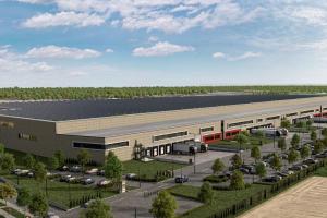 Logistics center and warehouse southern of Hanover