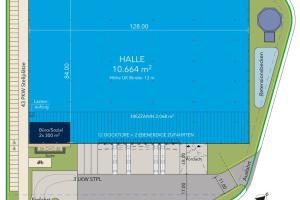 Logistics center near Ingolstadt Germany Floorplan