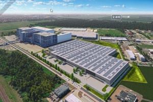 Logistics property, Logistikimmobilie western of Berlin