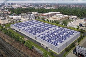 Logistics property, Logistikimmobilie western of Wolfsburg